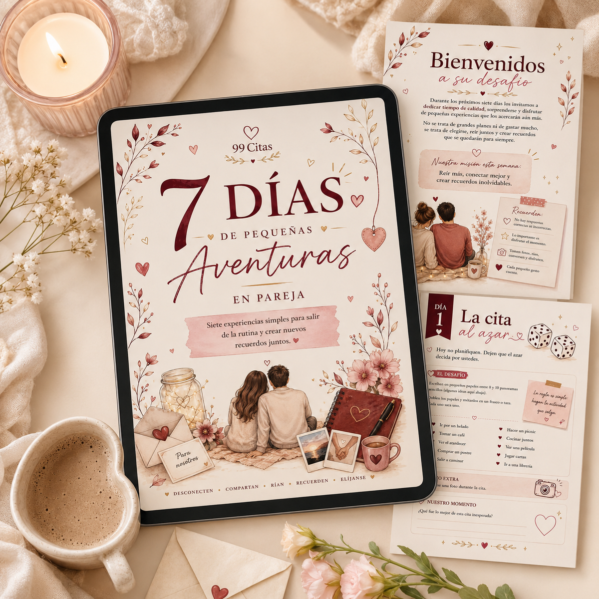 Desafío de 7 Días de pequeñas aventuras en pareja
