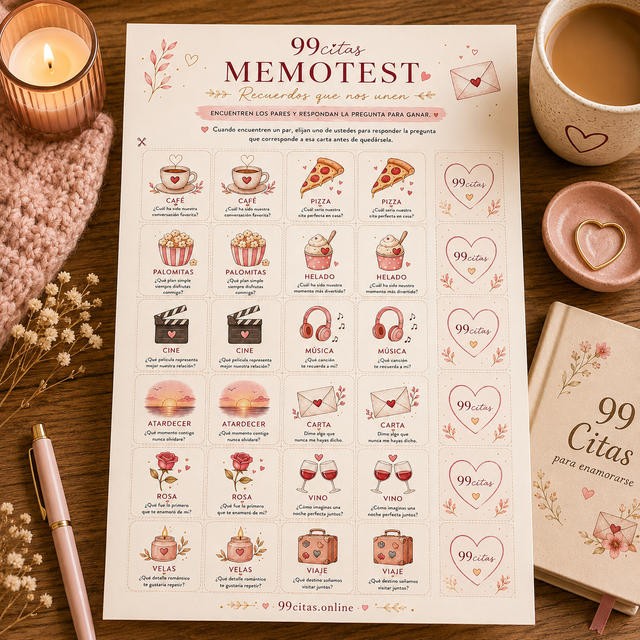 Juego GRATIS | Memotest 🆓